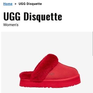 UGG Disquette slides, Size 10. Brand new, never worn!